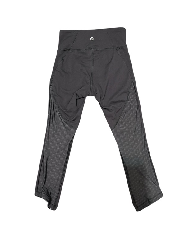 lululemon athletica Pants - Lululemon Black Mesh-Panel Workout Leggings